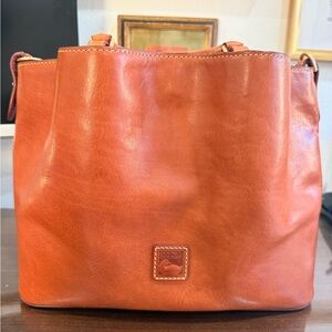 Dooney & Bourke Florentine Brenna Leather Satchel Tote